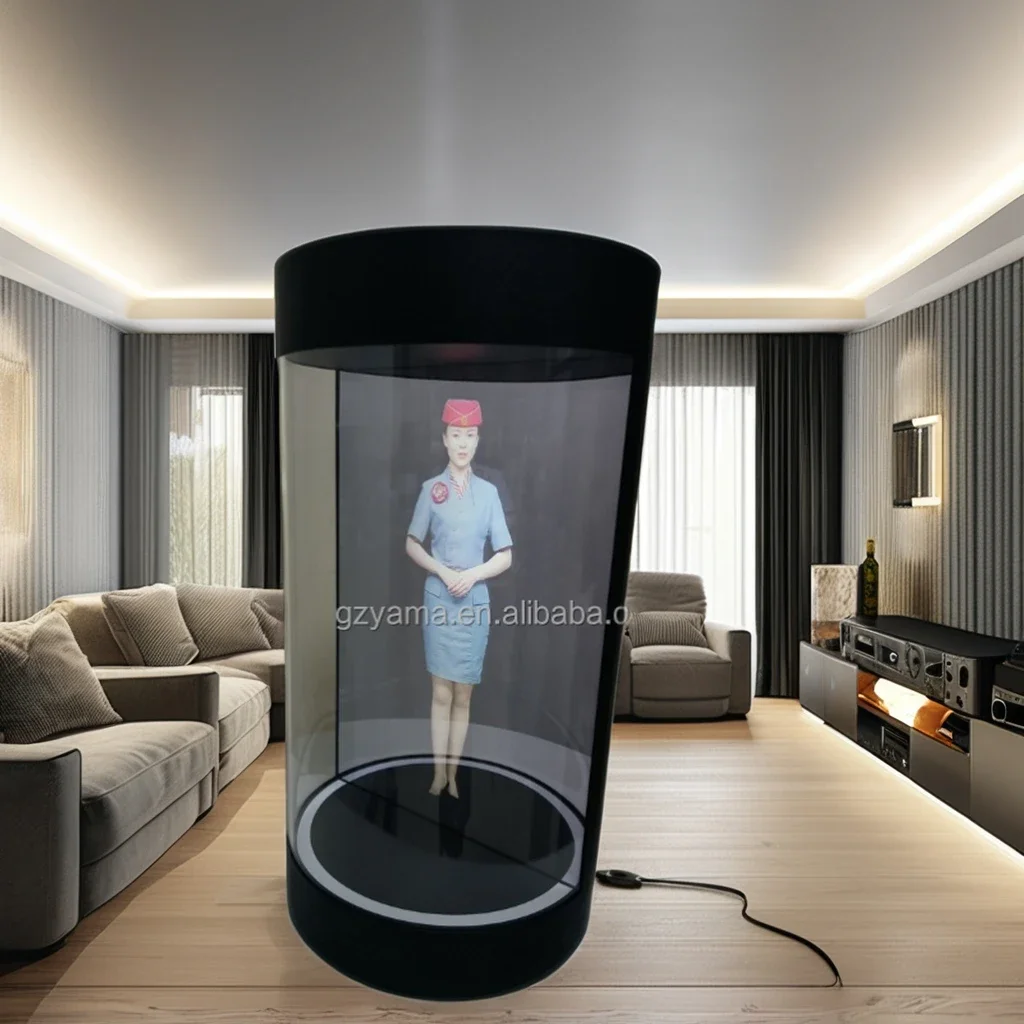 

TFL 3d Hologram 21.5inch Round Holographic Display Hologram Box