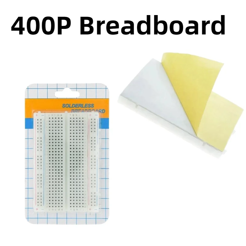 400 Points Solderless Breadboard 85×55mm Prototype Test Circuit Board With Retail Package Box DIY Electronic Experiment Board
