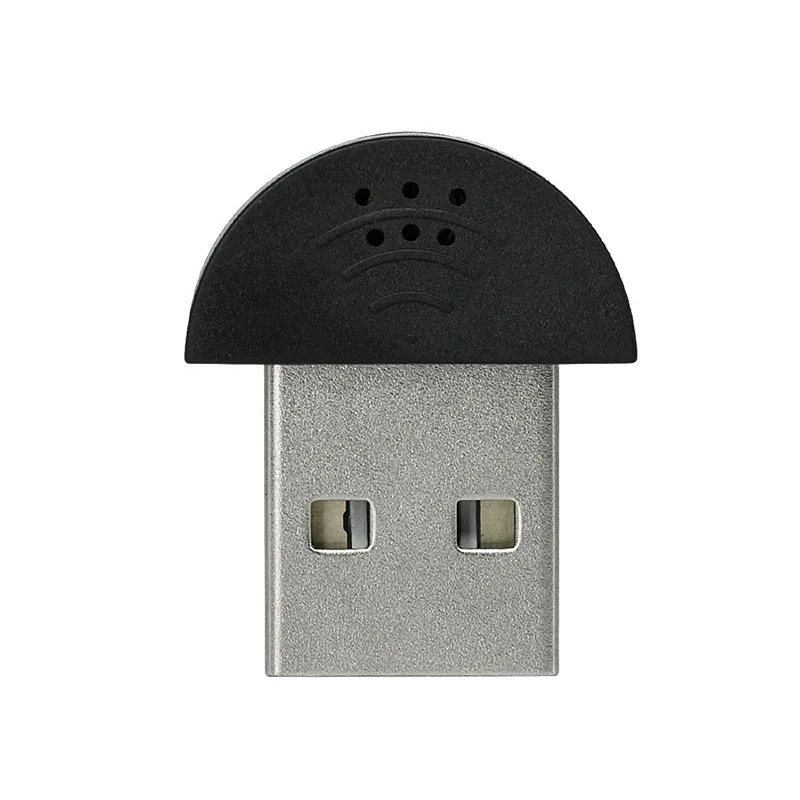 Portable USB 2.0 Microphone Omni-Directional Stereo USB MIC for Laptop PC Computer Chatting Mini For MSN/Skype USB Microphones