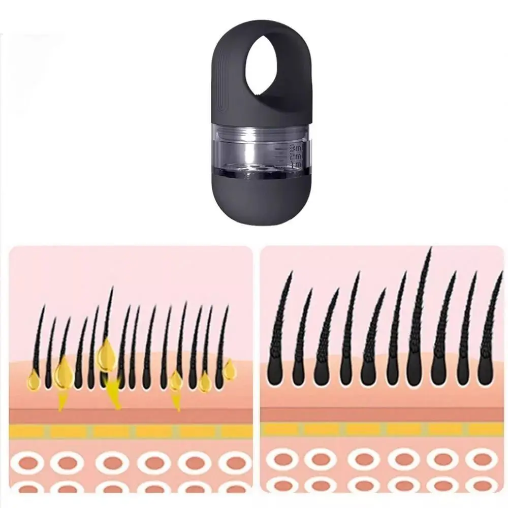 Anti Hair Loss Scalp Applicator Comb, Ferramentas de cuidados do couro cabeludo, Óleo essencial, Líquido Guiding, Mini Comb líquido