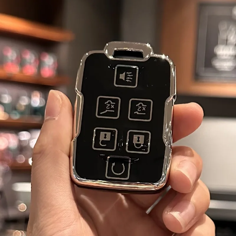 Cubierta de llavero para Chevy Silverado 1500 2500HD 3500HD Tahoe Suburban Colorado Canyon GMC Sierra Yukon