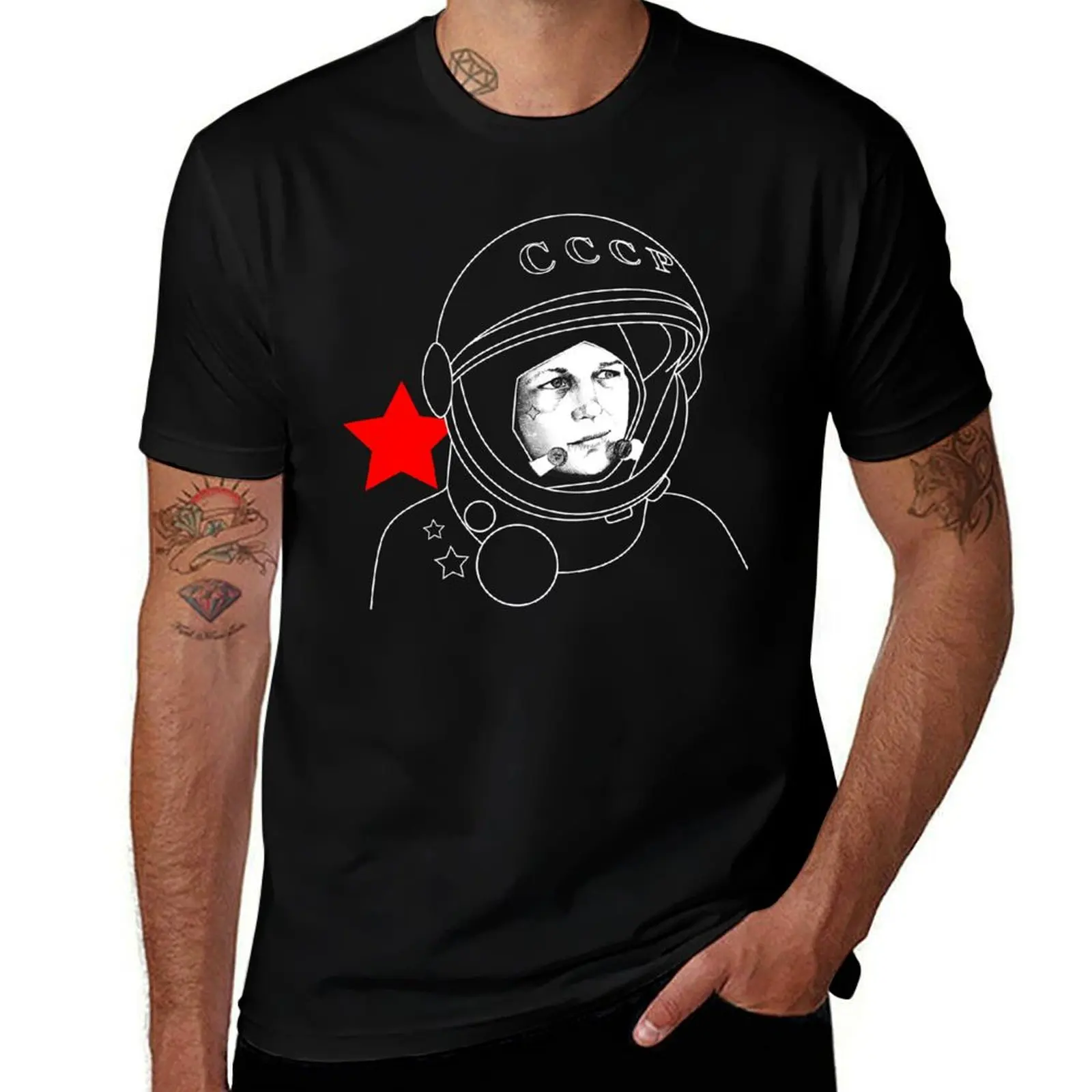 

Valentina Tereshkova, cosmonauta T-Shirt Plus Size Simple Casual Top