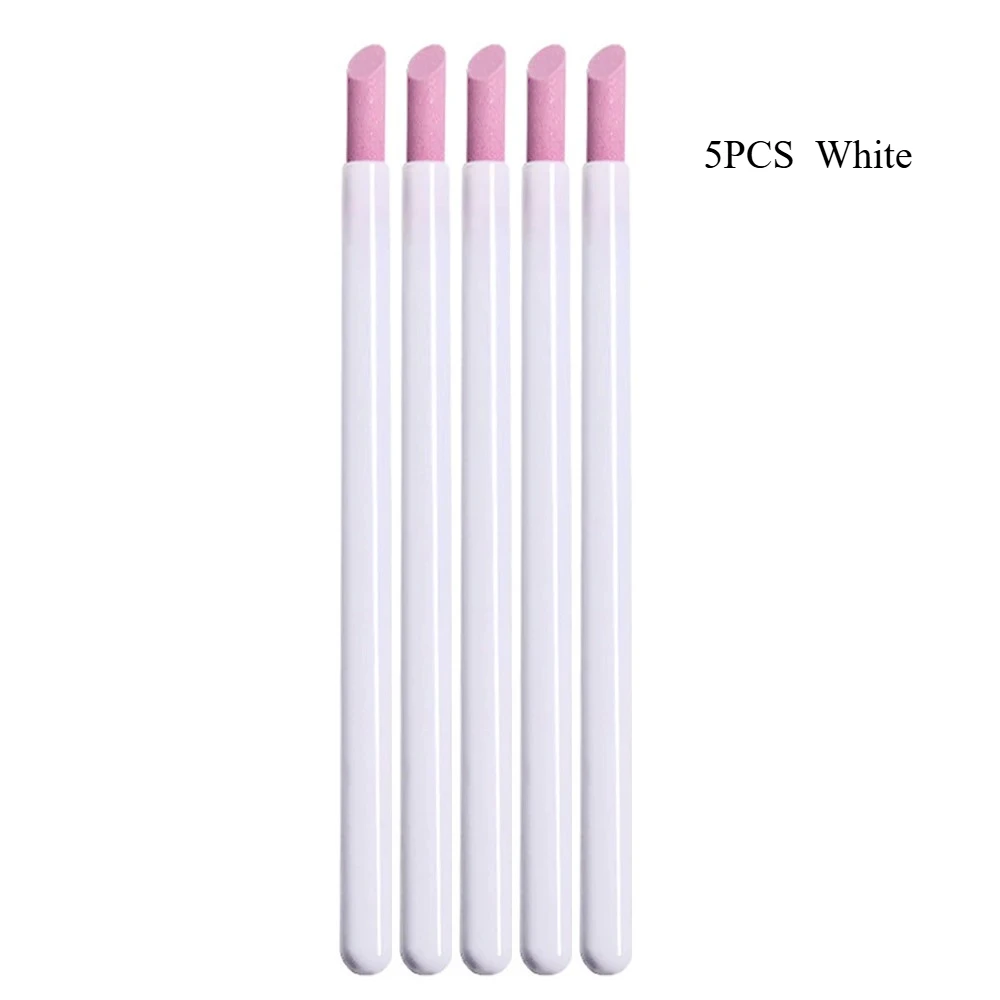 Quartz Stone Scrub Nail File Rods Grinding Pen Cuticle Remover Trimmer Dead Skin Remover Perfect Gift Nail Polish Manicure Tools