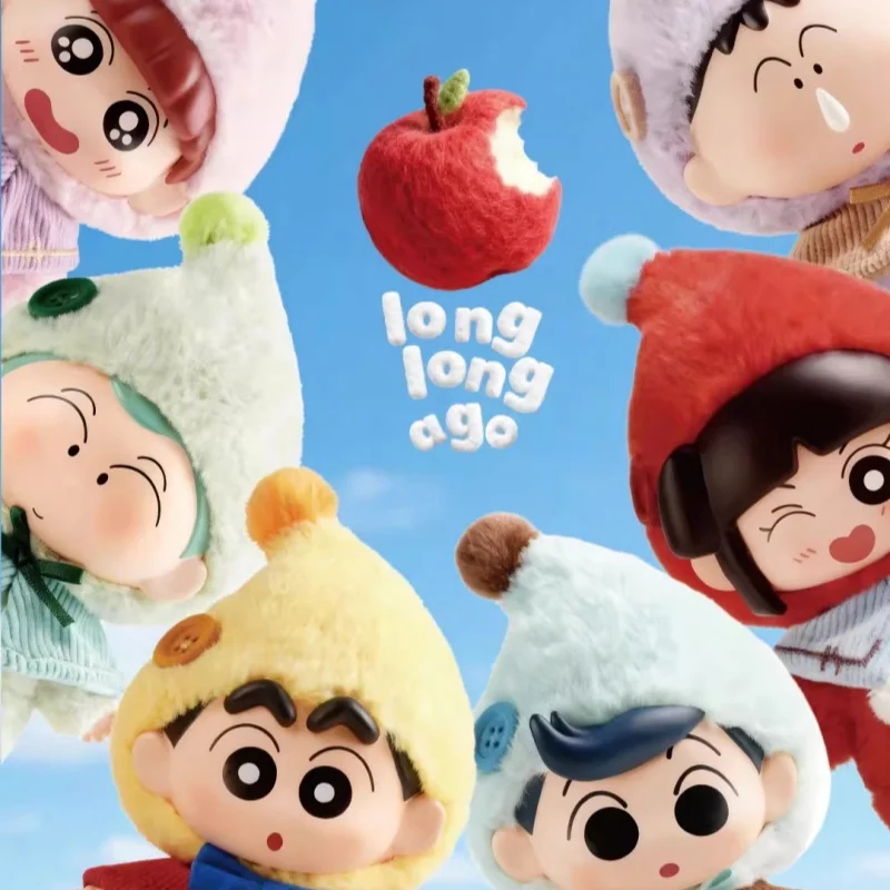 

Authentic Crayon Shin-Chan Dwarf Fairy Tale Vinyl Face Blind Box Yahira Himawari Kazama TōRu Trendy Pendant Doll Female Gift Toy