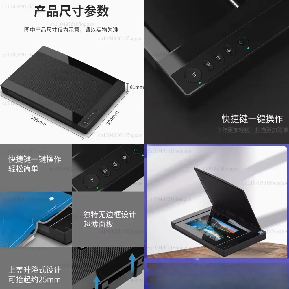 VF3240 A3 Large Format High Performance High Speed Large Documents Photo Albums Books Magazines and Thick Items Flatbed