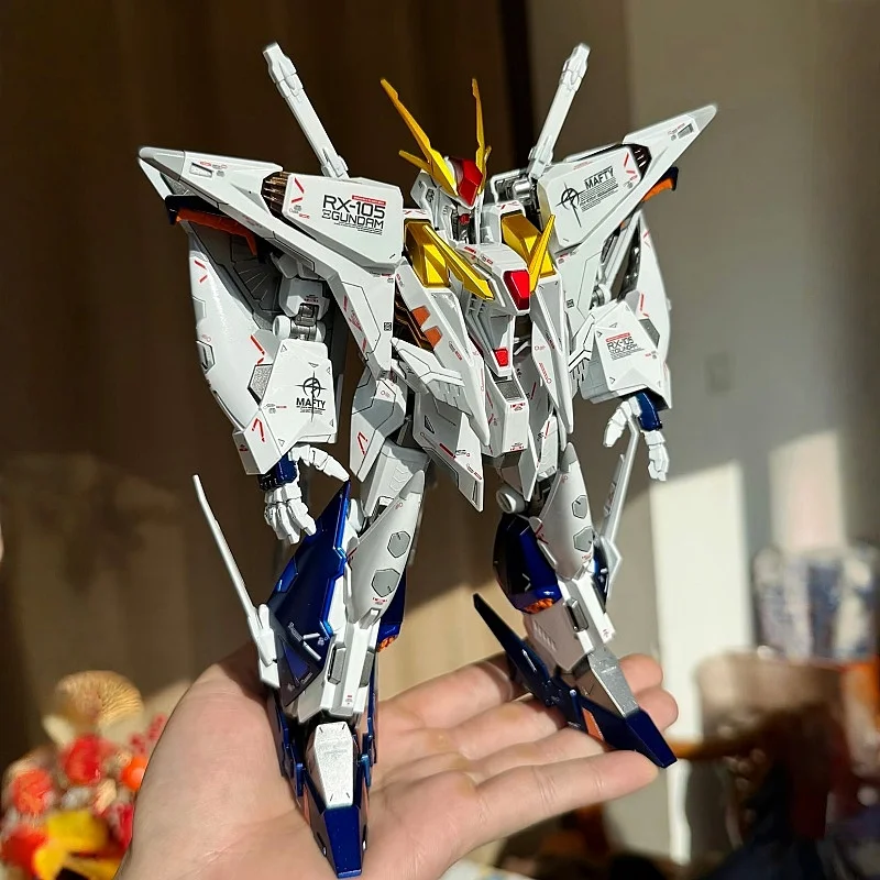 

Фигурка Jujiang KO RX-105 XI Gundam, масштаб 1/144, сборная модель HGUC, U.C.105, аниме-фигурка, подарок на день рождения для любителей аниме