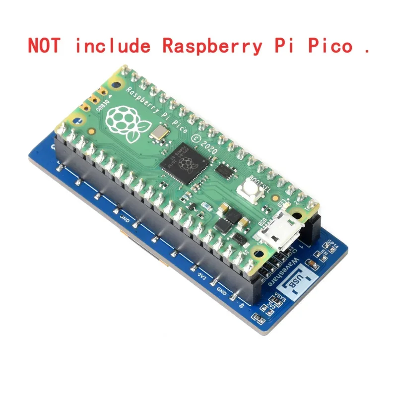 Kit cappello scudo modulo schermo Display OLED 128 x32 da 2.23 pollici per scheda RasPi RPI Raspberry Pi Pico WH RP2040