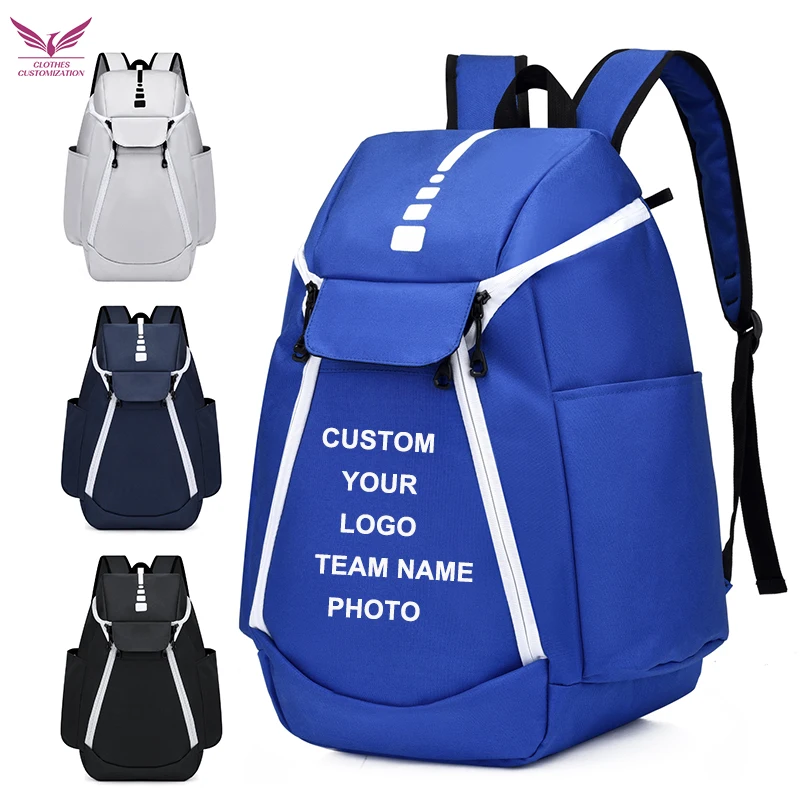 

Large Capacity Basketball Backpack custom logo Outdoor Multifunctional Training Bag print number Sports Basketball Soccer Bag