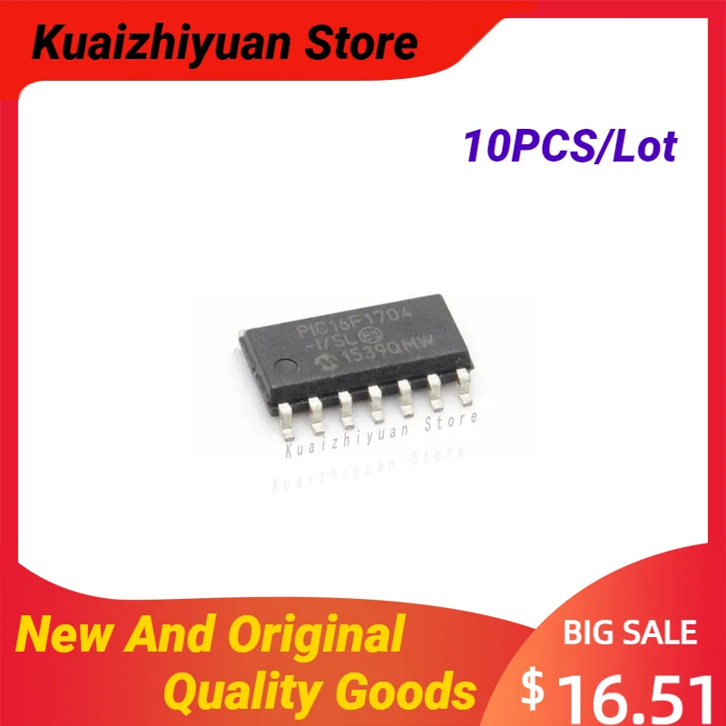 

10PCS/Lot New And Original PIC16F1704-I/SL TSOP-14 PIC16F1704-I/ST SOP-14 Chipset Quality Goods