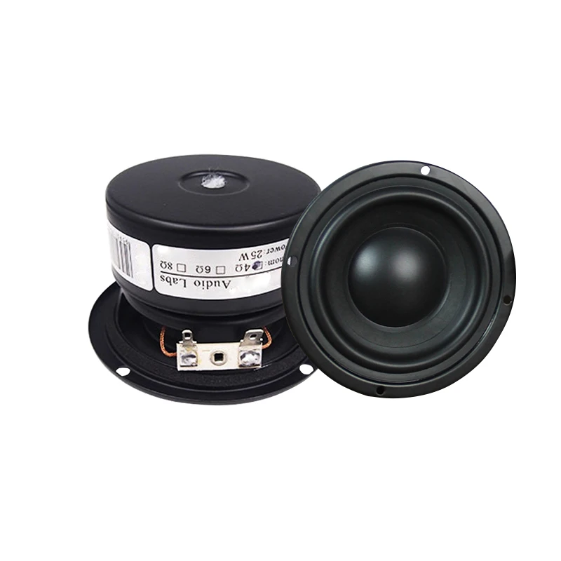 Imagem -03 - Coaxial Woofer Substituição Alto-falantes Faça Você Mesmo Car Bass Audio Altifalante Heavy Duty 4ohm Ohm Max 40 Watts 1pc