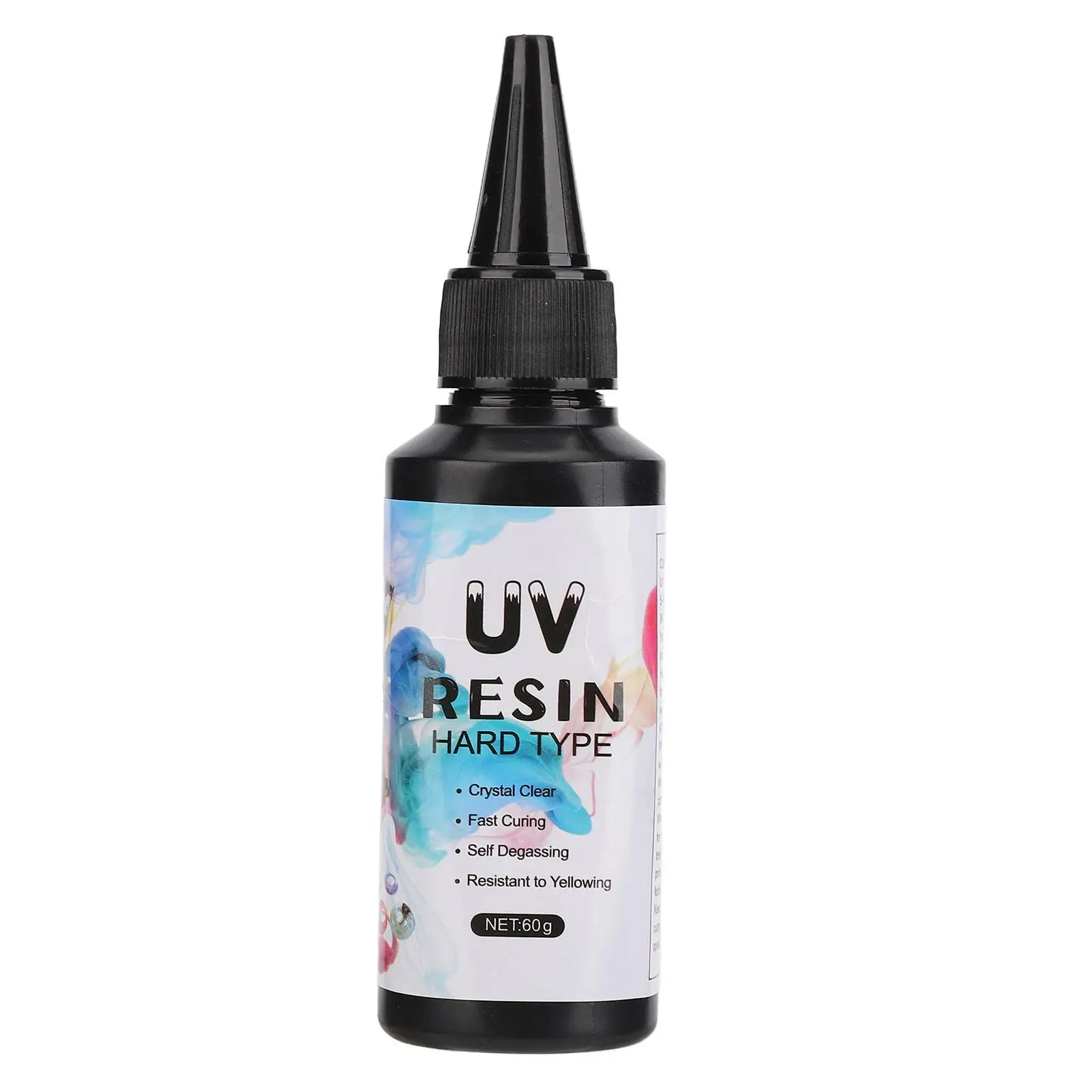 

Transparent UV Resin for craft Glue Fast Curing Anti Yellowing Clear Adhesive for Handmade Decorations 100ml