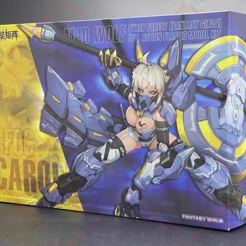 

[With Bonus] Nuke Matrix CYBER FOREST FANTASY GIRLS MAD Wolf Carolina Rolphe CF06 Mobile Suit Girl Machine Assemble Figure
