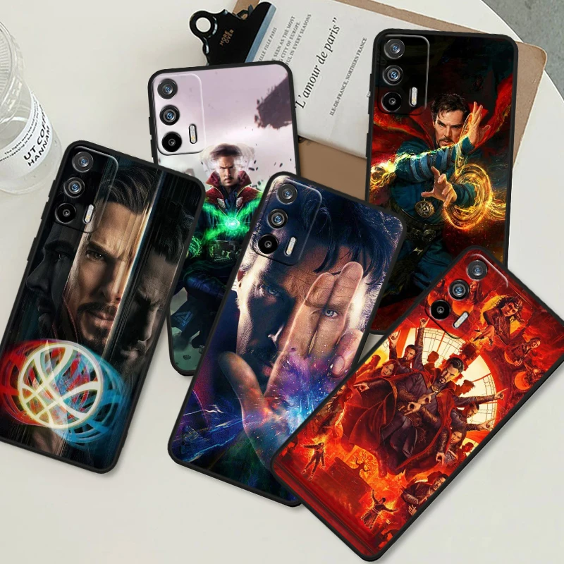 Marvel Доктор Странный крутой для OPPO Realme GT Neo 10 9i 8i 7i 6s 5 Narzo 50i 50A 240W Pro Plus черный мягкий коридор