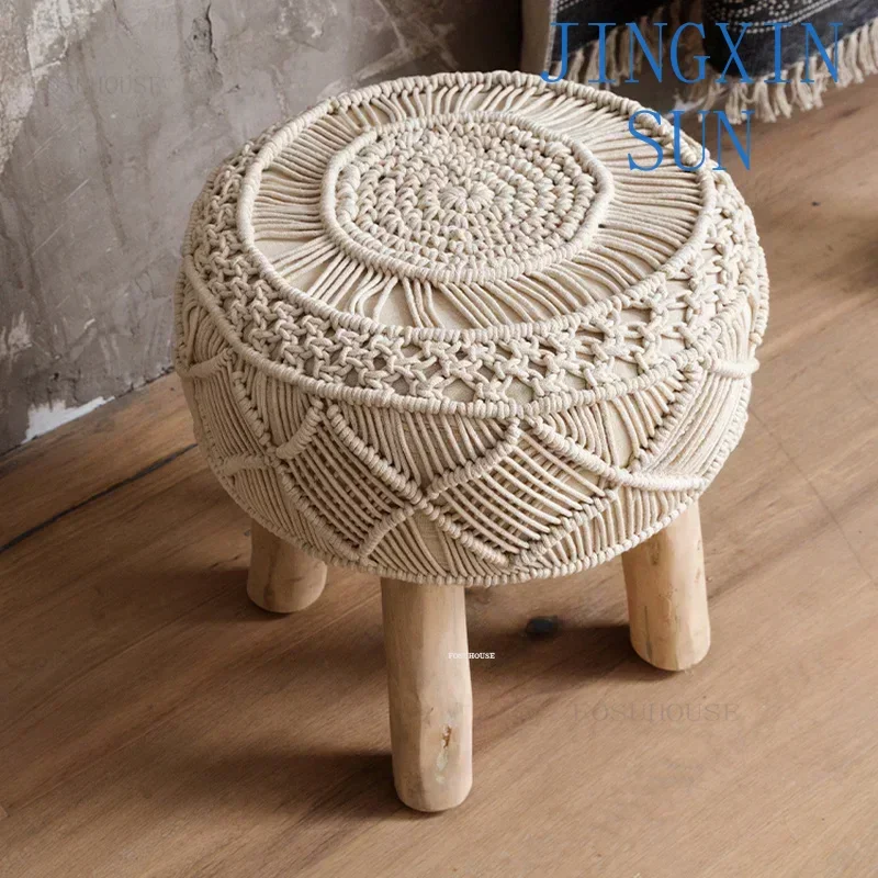 Creative Modern Living Room Sofa Step Stools Hotel Porch Hallway Replacement Shoe Stool Bedroom Furniture Low Ottomans k