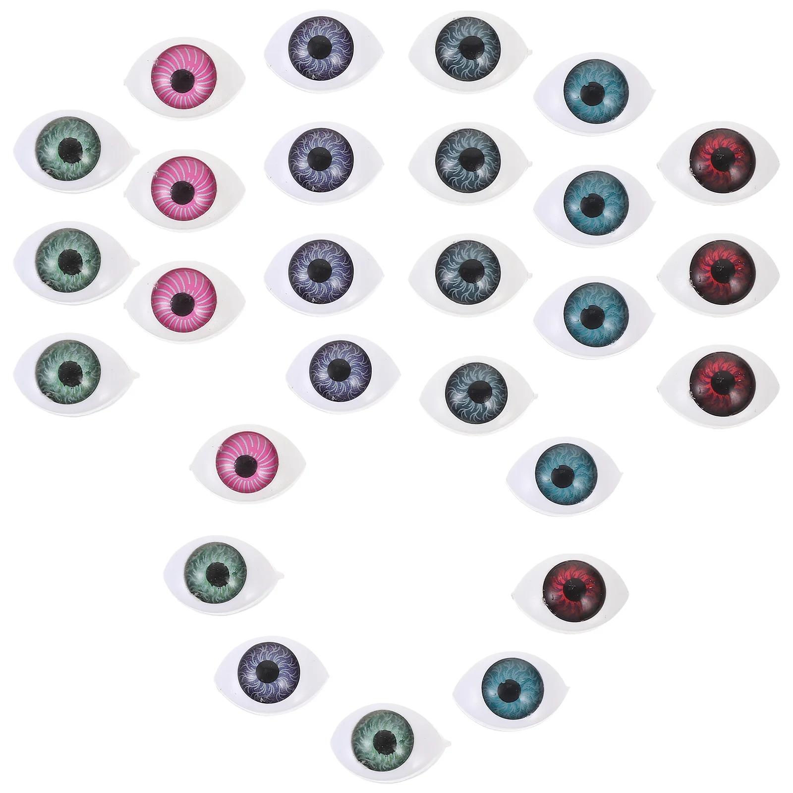 60 Pcs Halloween Eyes Cosplay Eyeballs Scary Party for Crafts Acrylic Real Looking