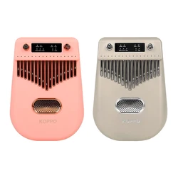 17 Key Electric Kalimba Thumb Piano Finger Piano Intelligent Bluetooth Kalimba Calimba Portable Mbira Musical Instruments