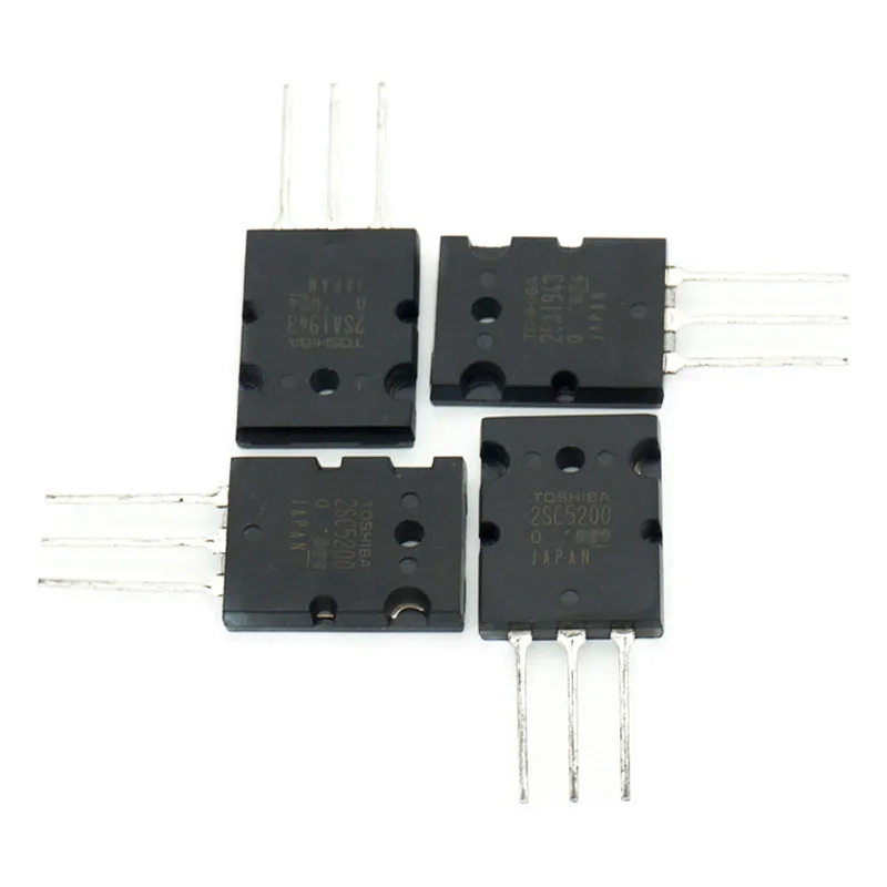 10PCS=5Pairs Amplifier Transistor 2SA1943 2SC5200 High Power Audio Silicon Transistor A1943 C5200