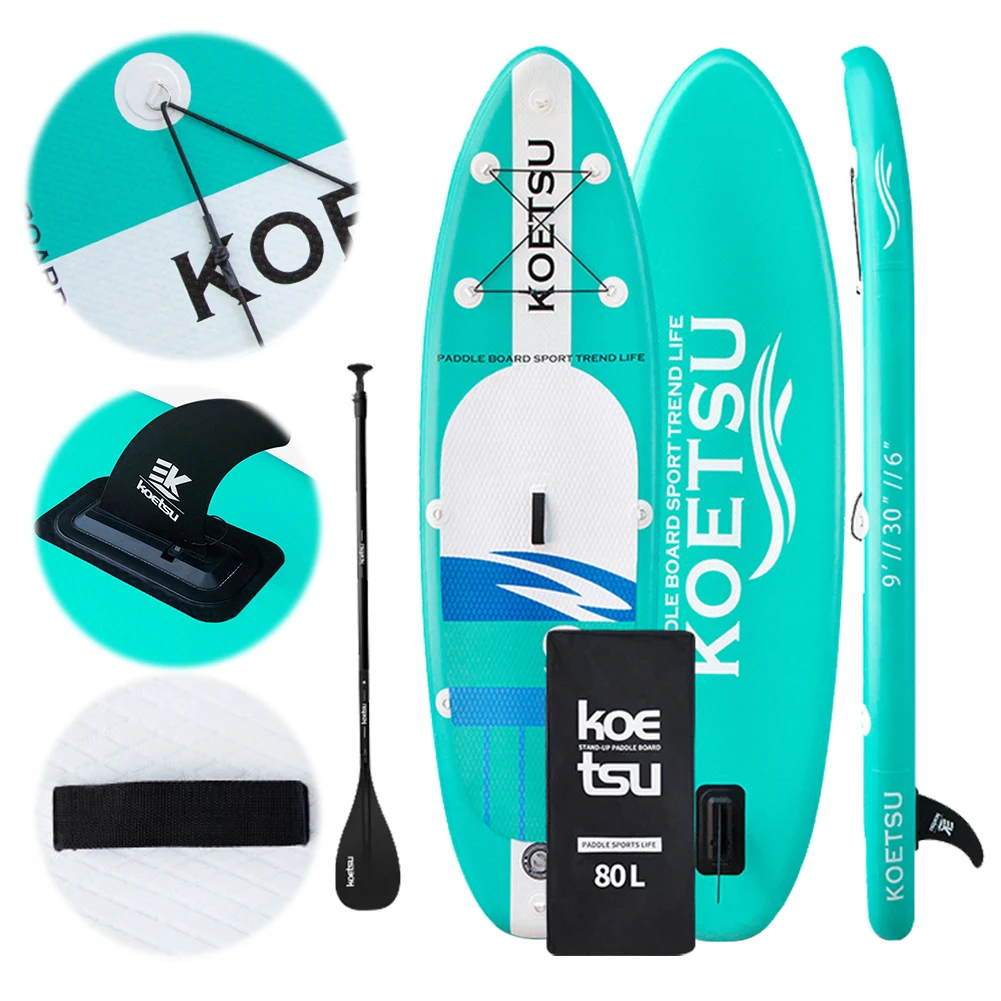 Inflatable Stand Up Paddle Board with Balanced Wing Design and Durable SUP Accessories Stable Inflatable Paddle Boards