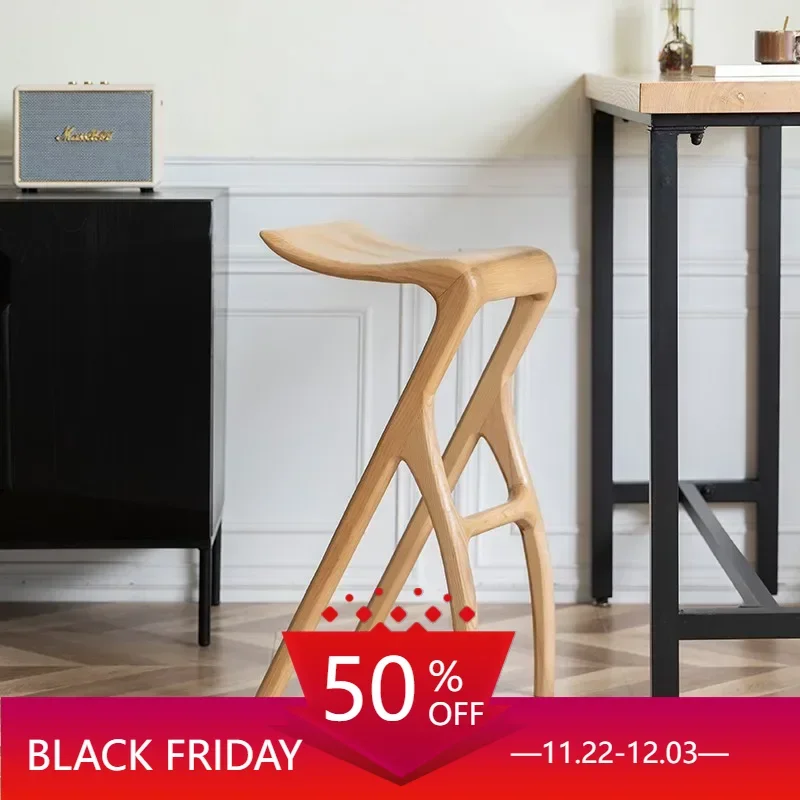 Essbar Bar Stuhl Holz Hocker moderne Stühle Küche bilden hohe Salon Maniküre Tabouret Design nordischen Luxus Hocker Sillas