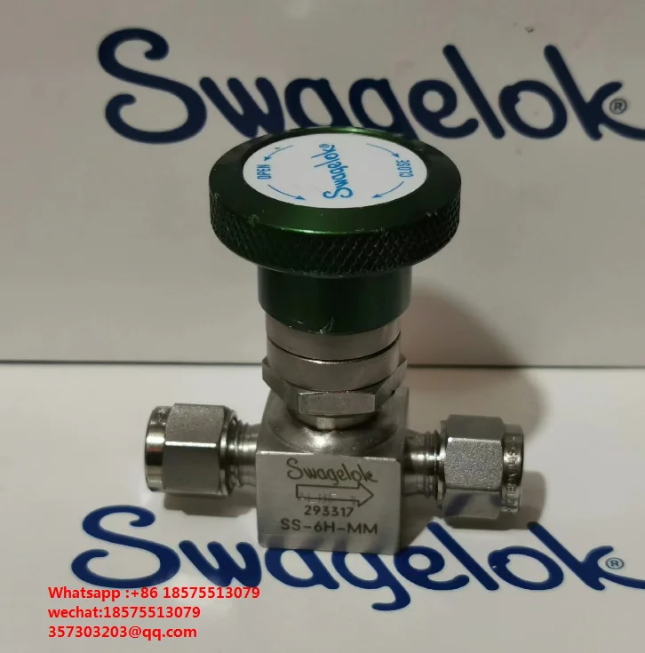 

For Swagelok SS-6H-MM SS-6BG Unembroidered Steel Bellows Seal Valve Welds, SS Stem Head, 6MM Clamp Casing Fitting 1 Piece