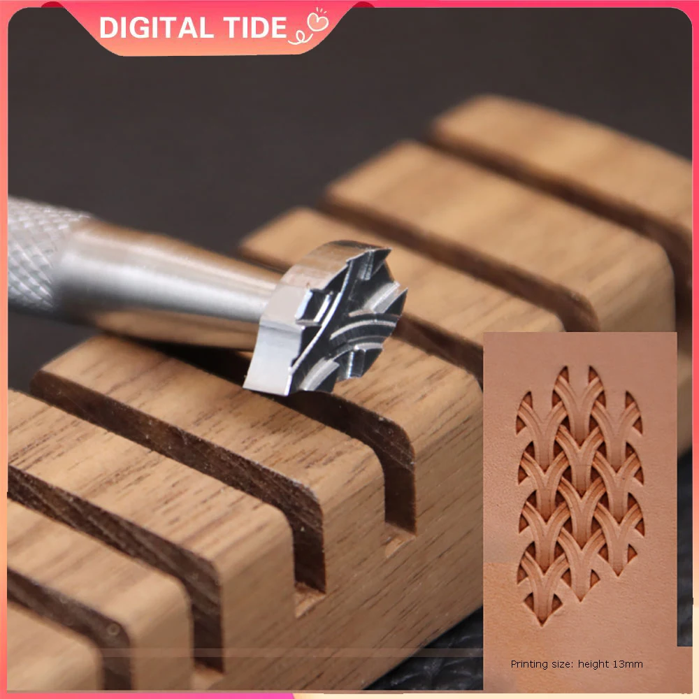 

Бронированный штамп из нержавеющей стали 304, штамп для тиснения, средневековый кожаный перфоратор для ремесел в растительного дубления и процесса штамповки металла