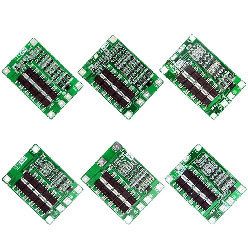 3S/4S 40A 60A Li-ion Lithium Battery Charger Protection Board 18650 BMS For Drill Motor 11.1V 12.6V/14.8V 16.8V Enhance/Balance