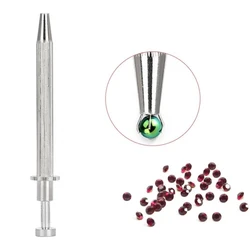 4 Claws Stainless Steel Pick-up Tool for IC Chips Gems Pearl Long Gemstone Beads Holder Tweezers