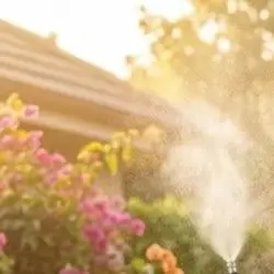 Garden Sprayer with Adjustable Standing Atomizing Nozzle System for Outdoor Cooling and Customizable Misting Direction