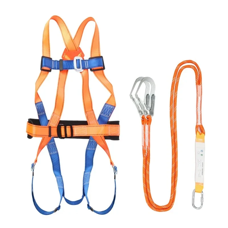 

Outdoor safety rope, construction site electrician safety belt, wear-resistant five point safety belt, anti fall high-altitude o