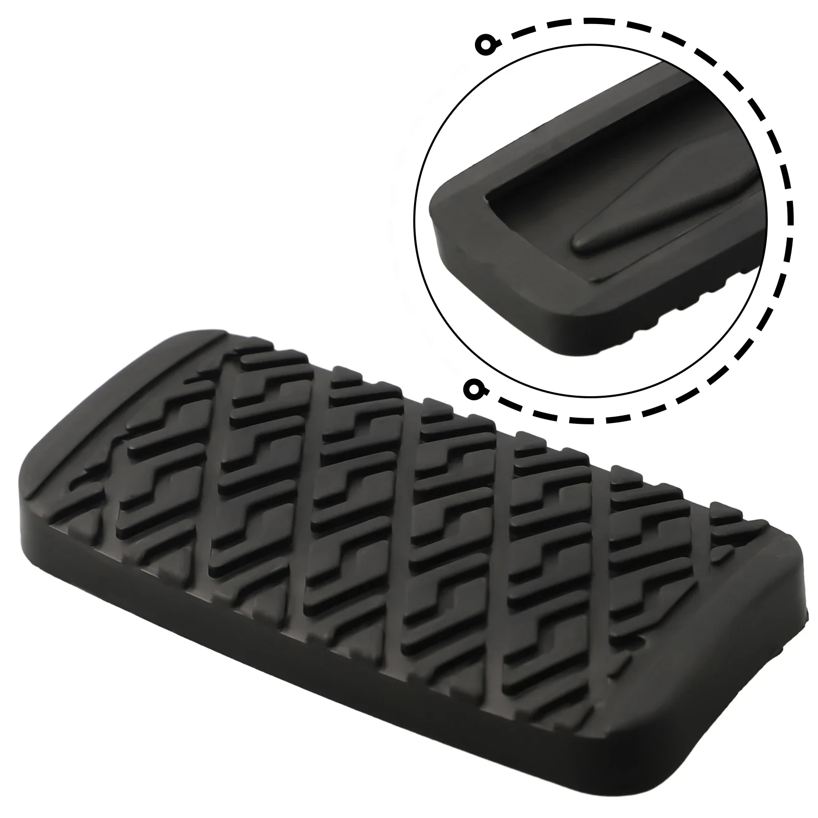 

Cover Brake Pedal 1 Pcs 47121-12020 Black Car Accessories Direct Replacement Practical To Use For Corolla 1975-2008