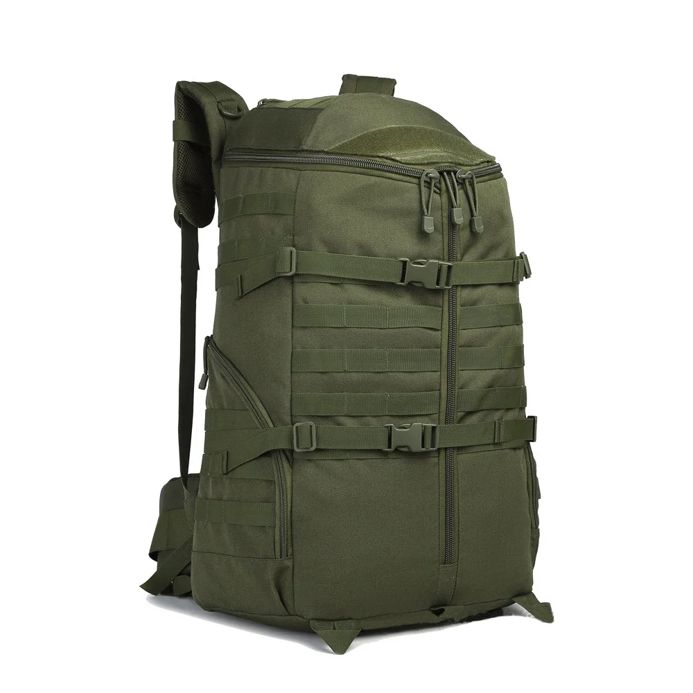 55l Camping Rucksack wasserdicht Trekking Angeln Jagd tasche Kletter rucksack Outdoor Taschen große Kapazität wasserdichten Rucksack