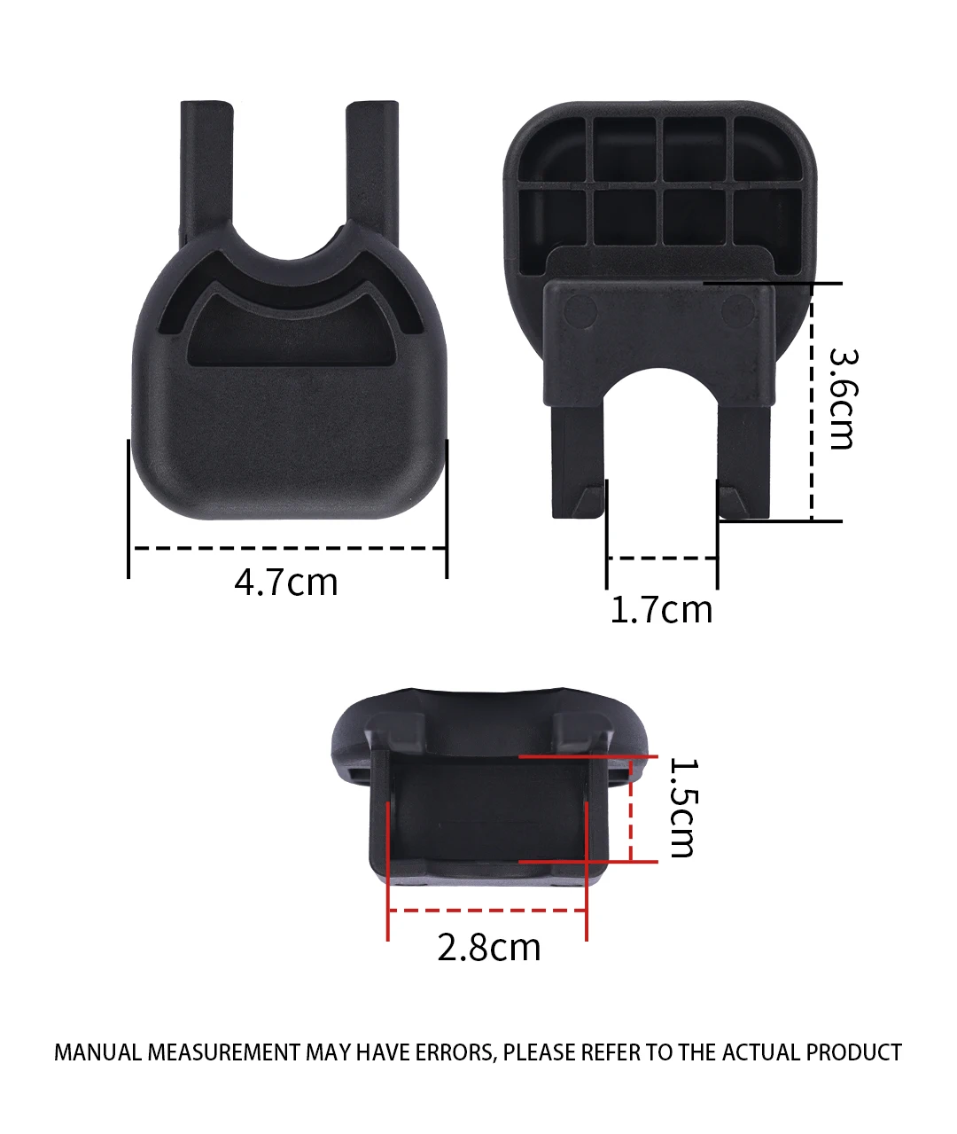 Taktisches IPSC-Holster-Stabilisator-Pad, Anti-Schwankungs-Stützpad für Wettkampf-Holster – Detail 3