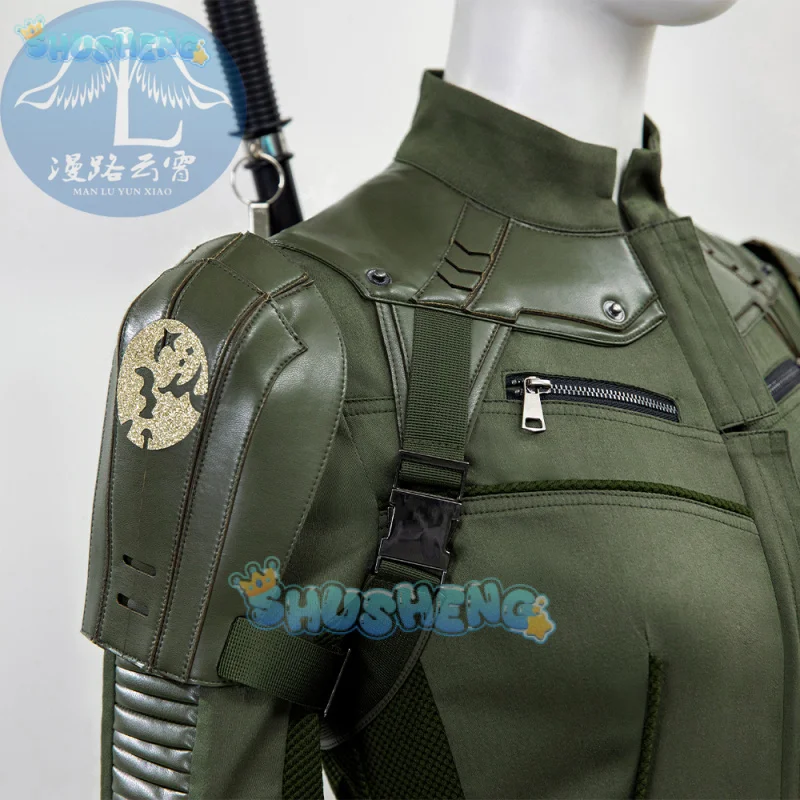 أزياء Thunderbolts Black Widow Yelena التأثيرية أزياء الهالوين كرنفال حفلة عيد الميلاد لعب الأدوار ملابس للنساء