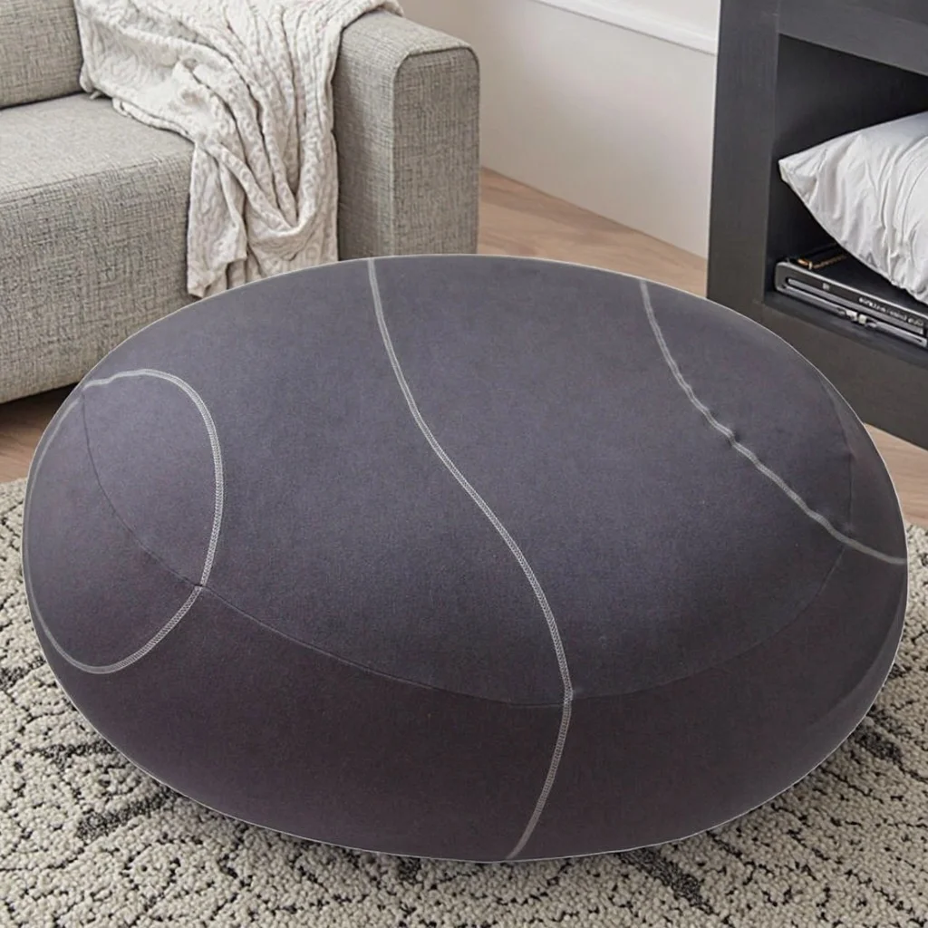 Custom Modern Soft Particle Bean Bag Sofa Breathable And Skin-Friendly Made From Durable Stone Material