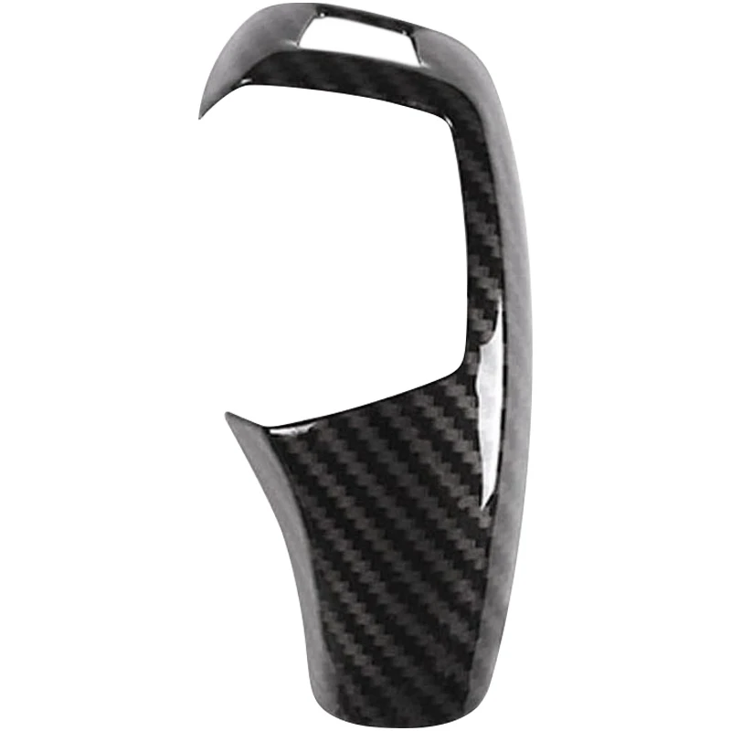 

Car Gear Shift Knob Cover Trim Carbon Fiber for BMW F20 F30 F31 F34 X5 F15 X6 F16 X3 F25 X4 F26