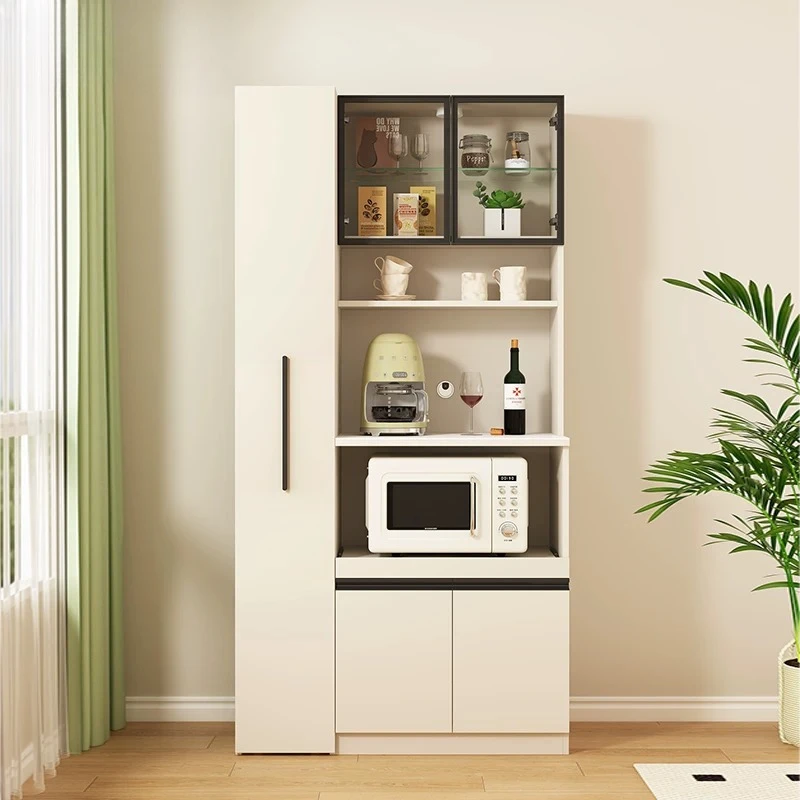 

2026 new dining side cabinet against the wall integrated locker living room kitchen side cabinet household 6g291