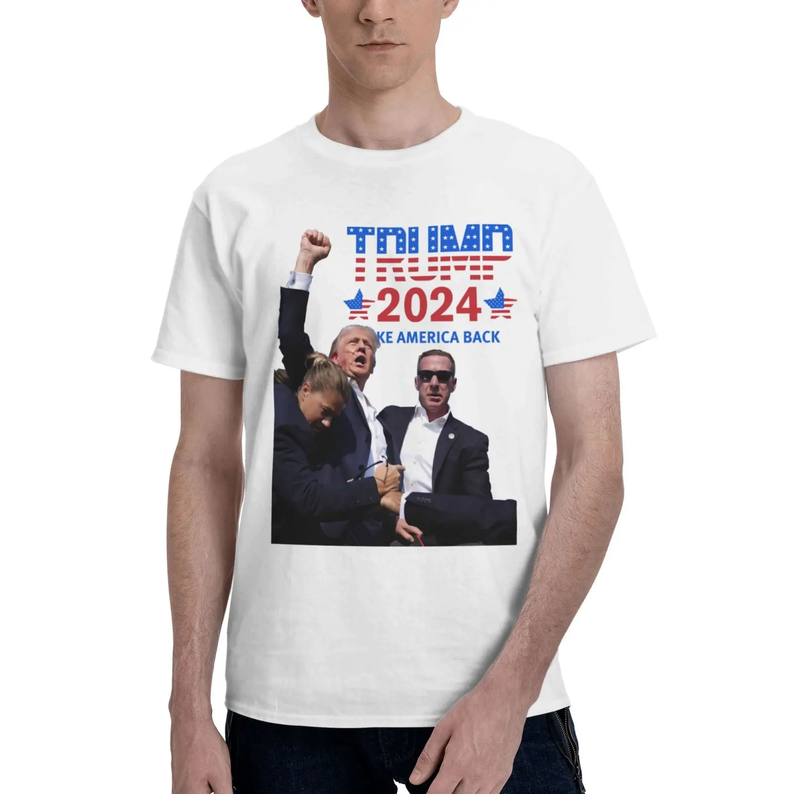 Trump For President Of The United States 'MERICA TRUMP American Flag T-Shirt  Shooting Incident July 2024 t shirts