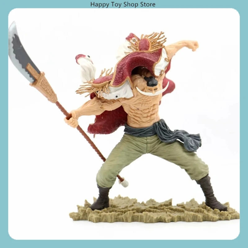 

25cm One Piece White Beard Edward Newgate 20th Anime Action Figure Collection Model Doll Desk Decoration Statue Toys Fans Gifts