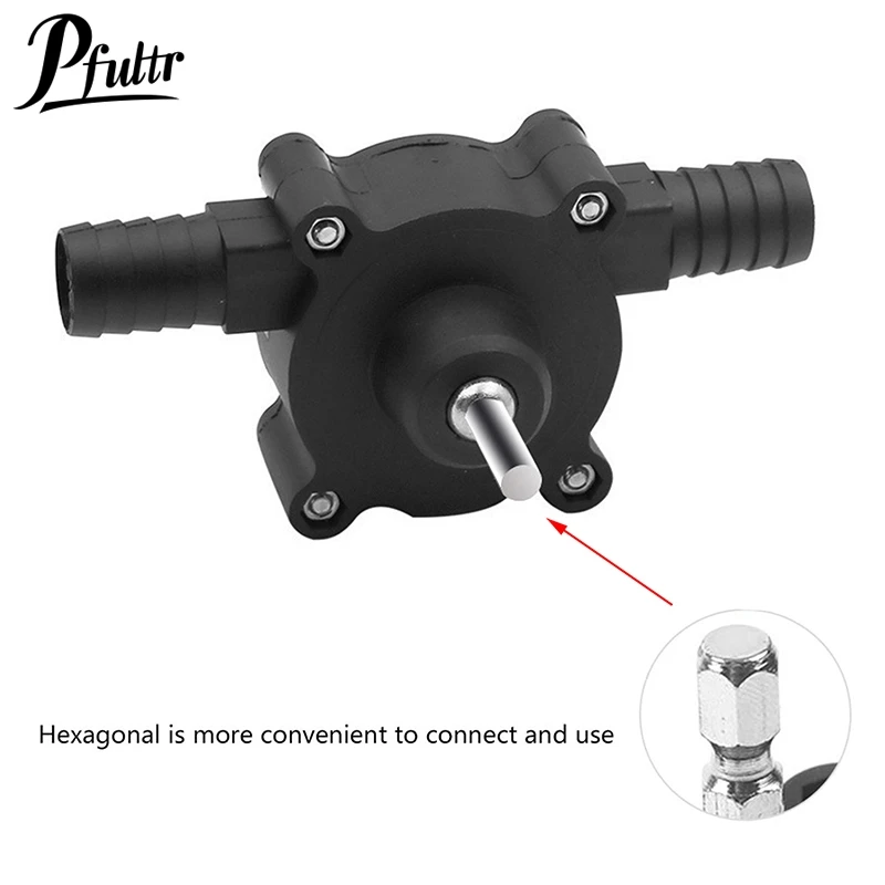 Household Portable Electric Drill Pump Water Pump Cordless Electric Screwdriver Hand Drill Self Priming Pump Transfer Pumps