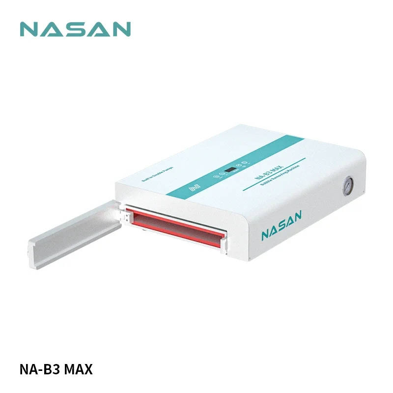 NASAN NA-B3MAX Air Bubble Remove Machine 15 Inches OCA Screen Debubble Machine Built in Air Compressor