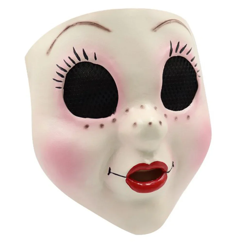 Killer Dollface Cosplay Adult Full Head Face Mask Movie The Strangers Disguise Costume Accessories Mask Helmet Women Props