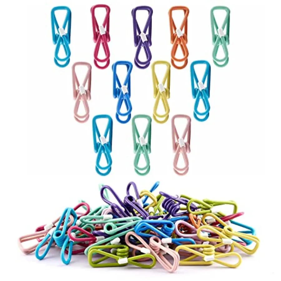 رقاقة Clips30PCS PVC المواد المغلفة تغليف المواد الغذائية كليب كليب حقيبة ClipsBag ClipsClips ل PackageChip ClipClothes دبابيس مختلط Col #1