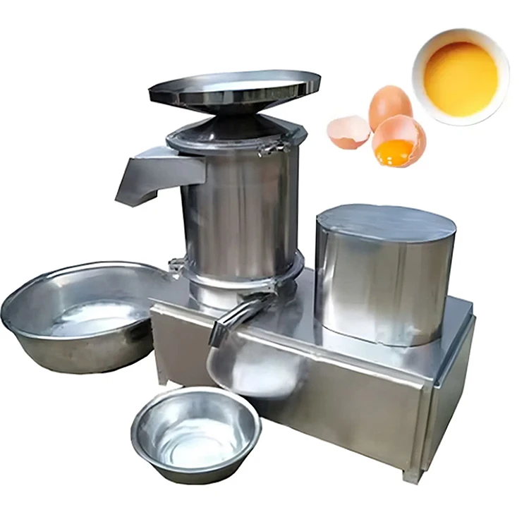 Professional Wholesale Centrifugal Egg Breaking Machine/ High Quality Egg Shell Separator/ Bakery Equipment Egg Cracking Machine