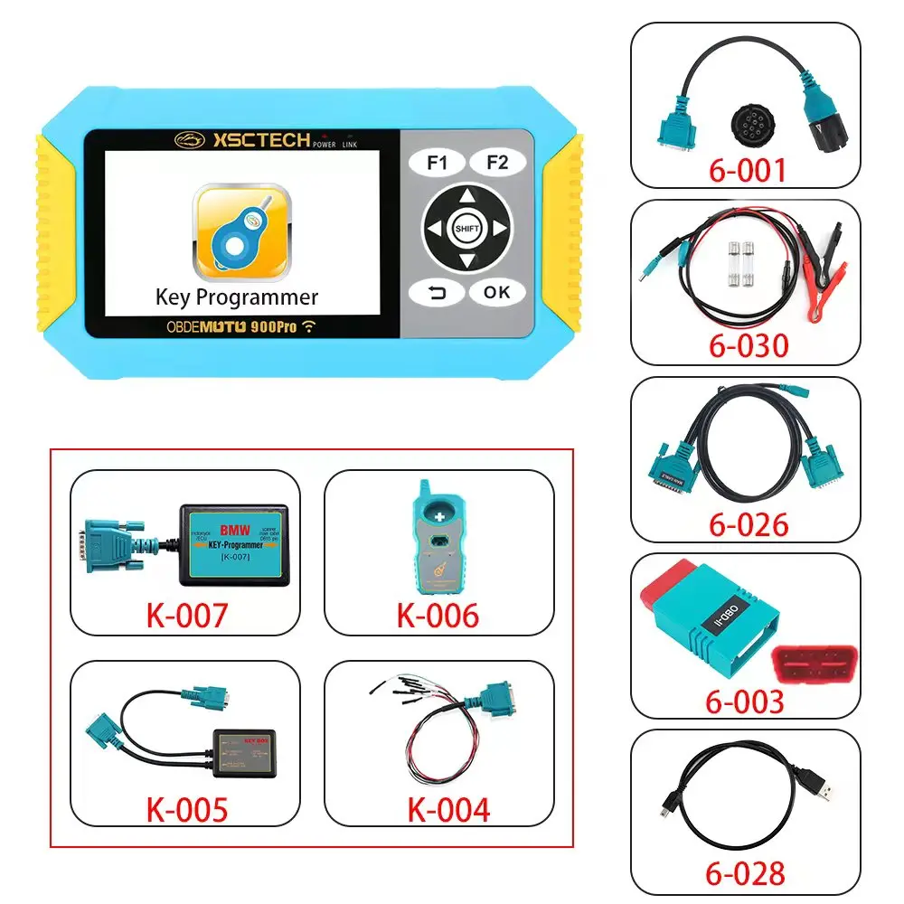 

OBDEMOTO 900Pro for BMW motorcycle diagnosis, key programming, maintenance light reset tool