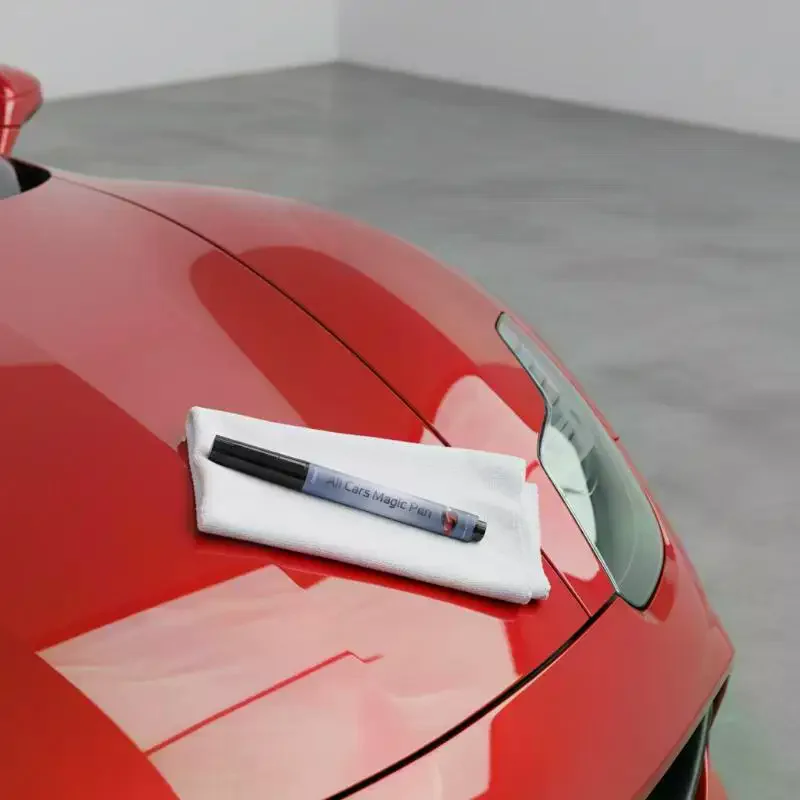 Car Scratch Remover Pen Waterproof Touch Up Paint Repair Tool Portable for Auto Surface Scratch Fix Road Emergency Use