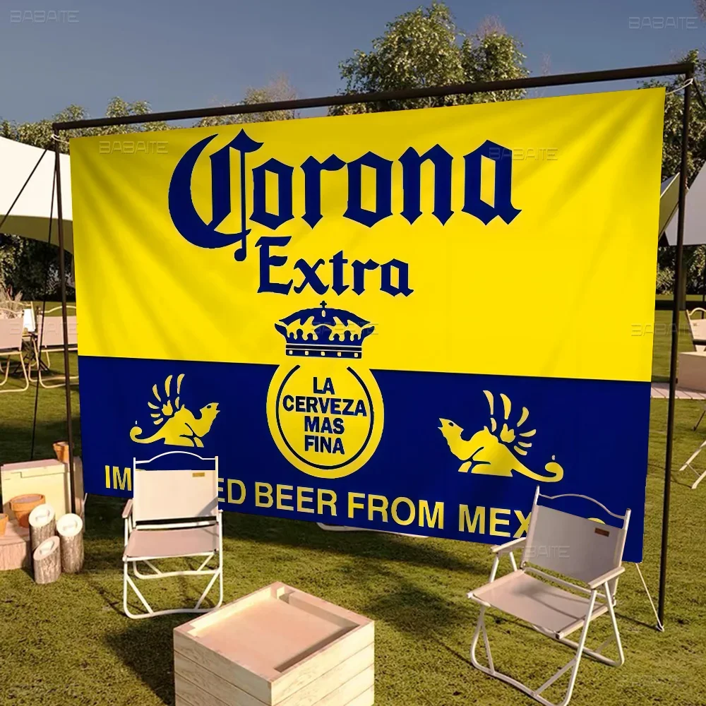 C-CoronaS E-Extra Beer Large Size Shop Art Promotion Advertising Booth Flag Hanging Banners