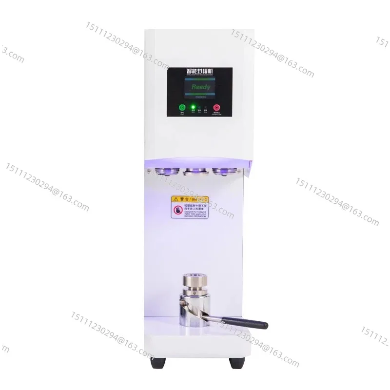 Semi Automatic Intelligent Tin Can Sealing Machine Manual Rotary PET Bottle Can Filler Seamer Beer Can Sealer For Food Beverage