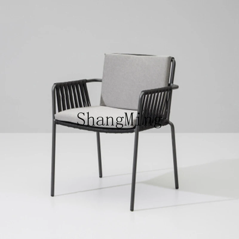 CL شرفة كرسي الروطان ثلاث قطع مجموعة في الهواء الطلق فناء مقاوم للماء بسيط الروطان المنسوجة كرسي الاستجمام مزيج في الهواء الطلق