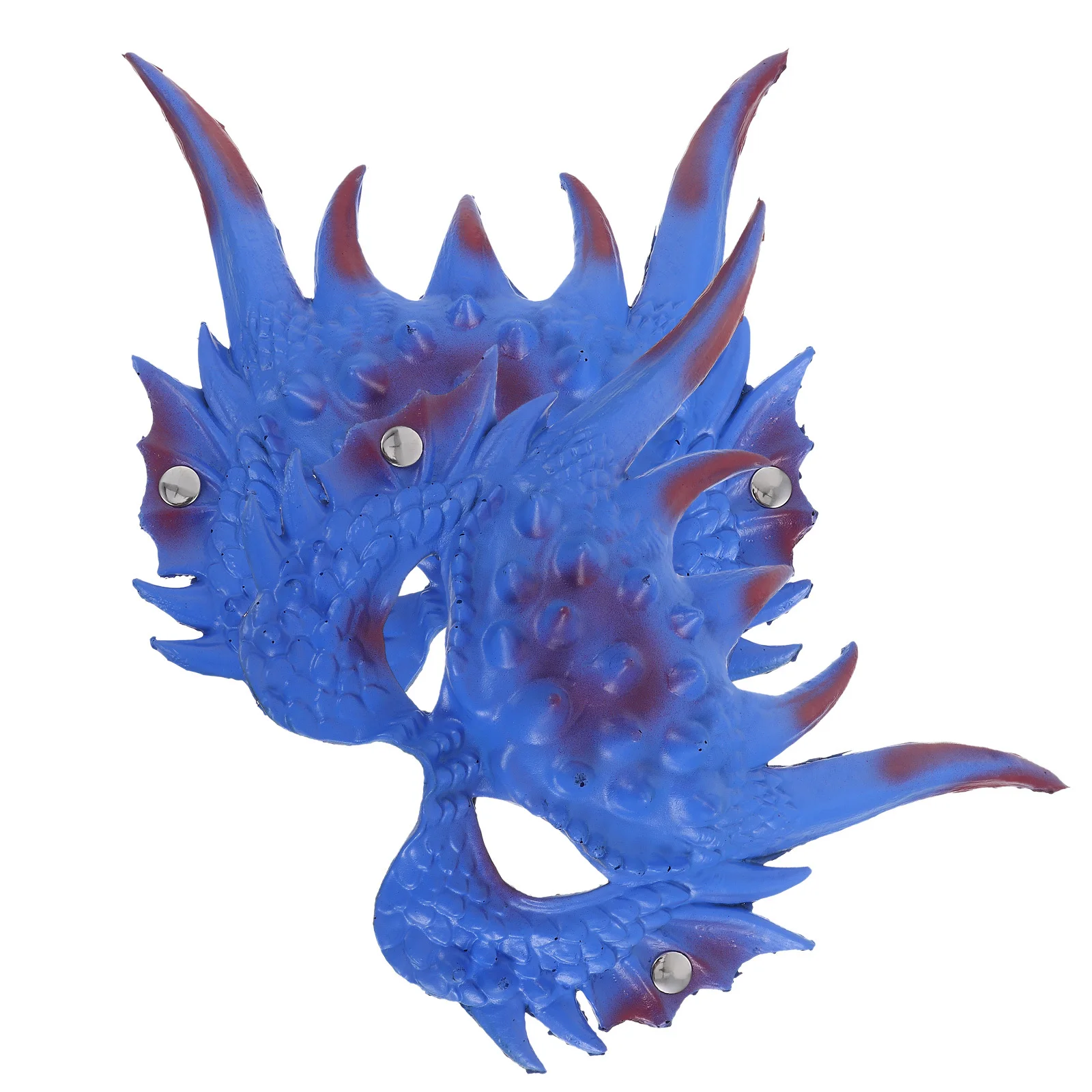 

2Pcs Half Mask Realistic Lightweight Breathable Material Halloween Scary Cosplay Carnival Party Mask