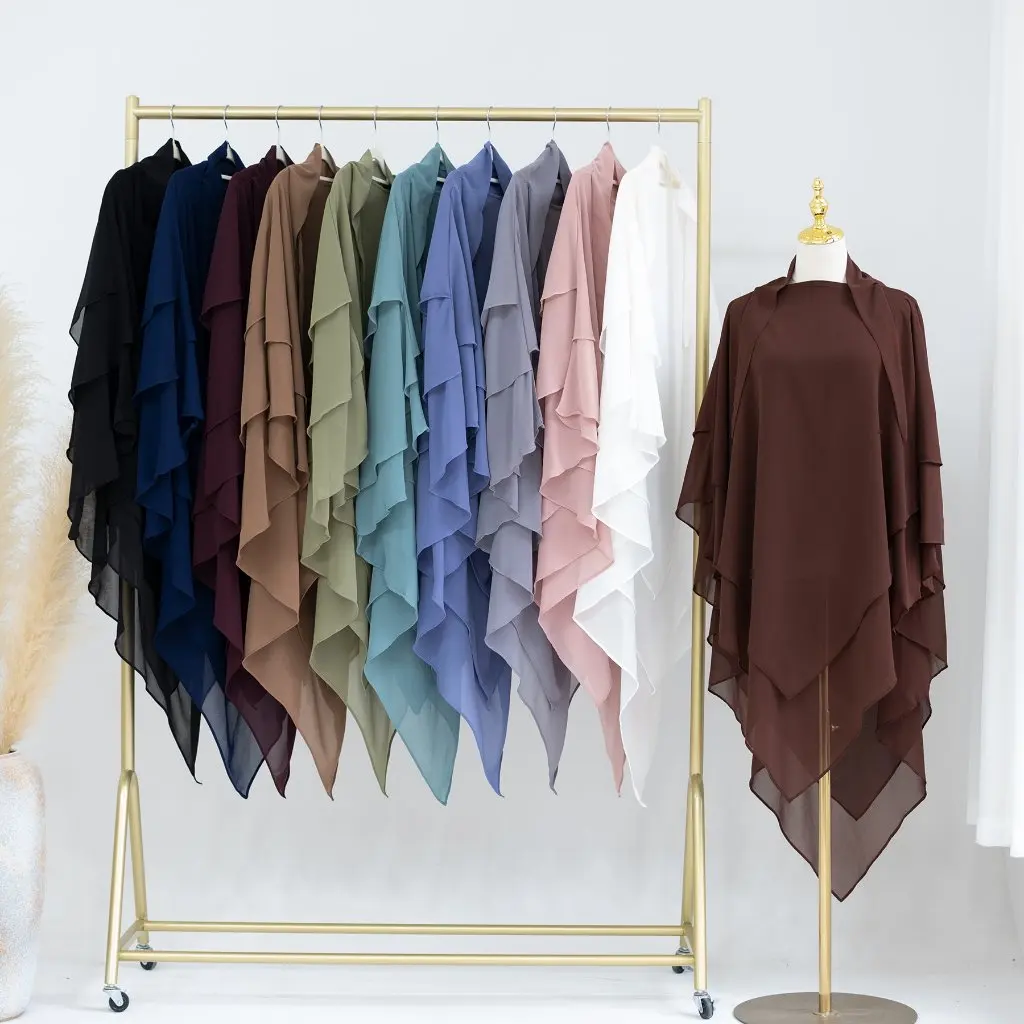 

Loriya Plain Headscarf Middle East Dubai Turkey Style for Women HJ909 - Fashionable Large Size Dress Accessory